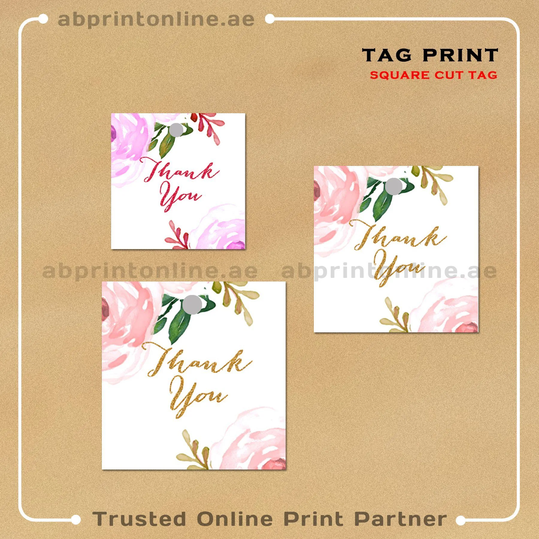 TAG SQUARE TAG PRINTING SQUARE - Image 1