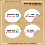 PAPER STICKER PRINTING