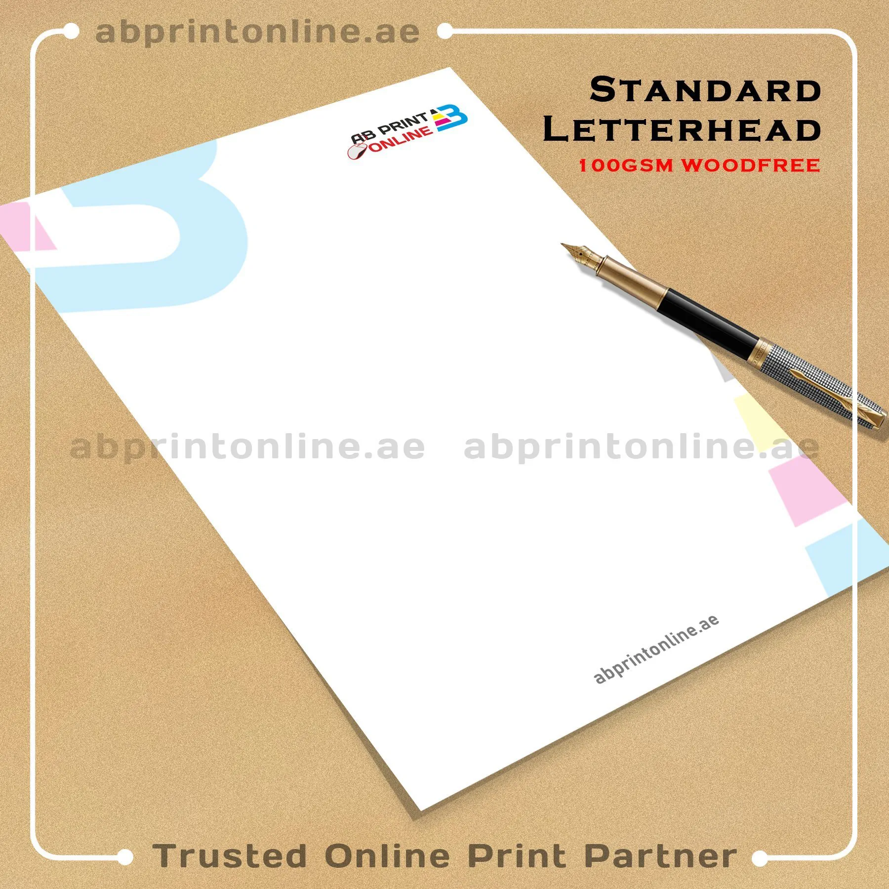 STANDARD LETTERHEAD PRINTING - Image 1