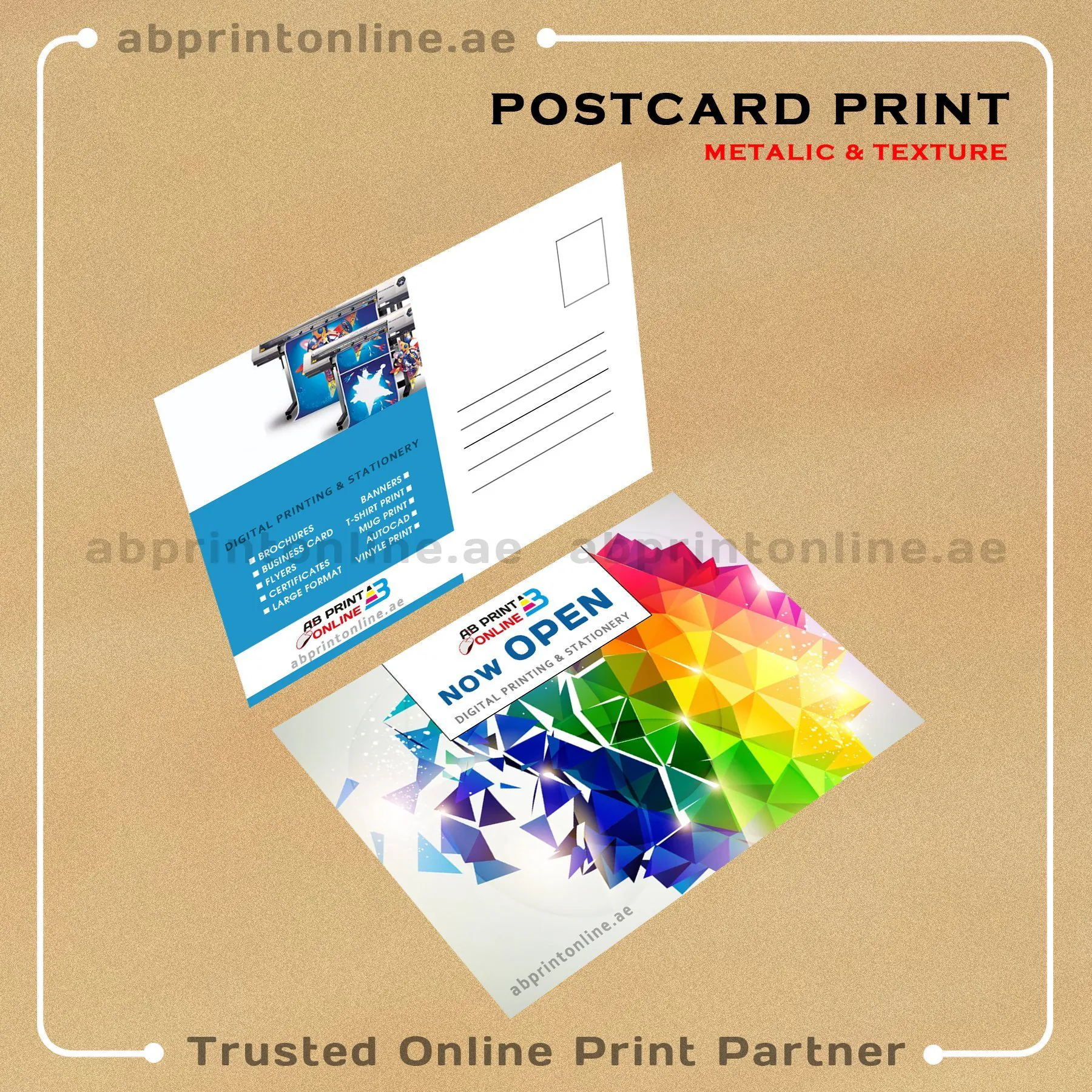 STANDARD POST CARD PRINTING - Image 1
