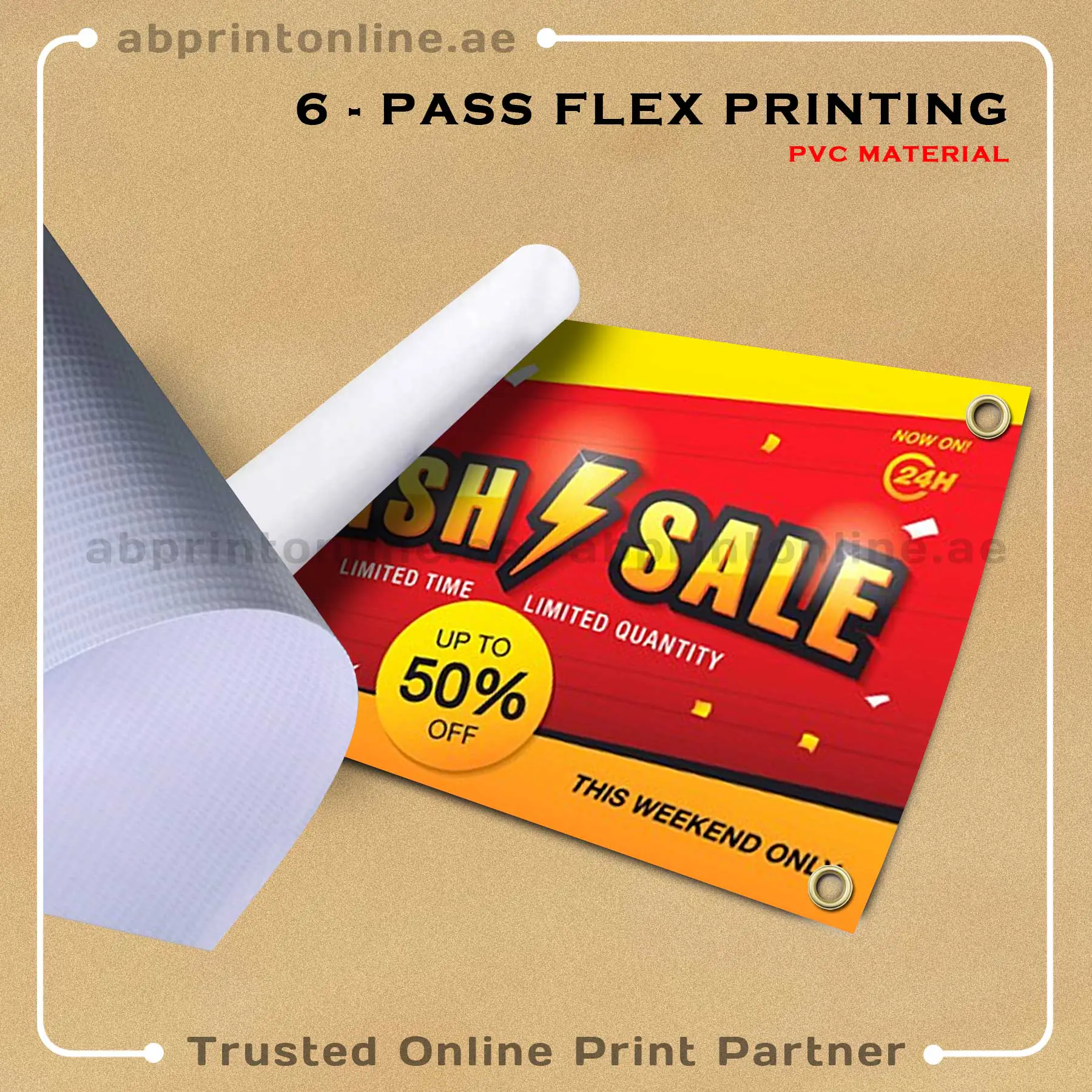 SIX PASS FLEX PRINTING - Image 1