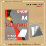 L SHAPE FOLDER PKT/100PCS
