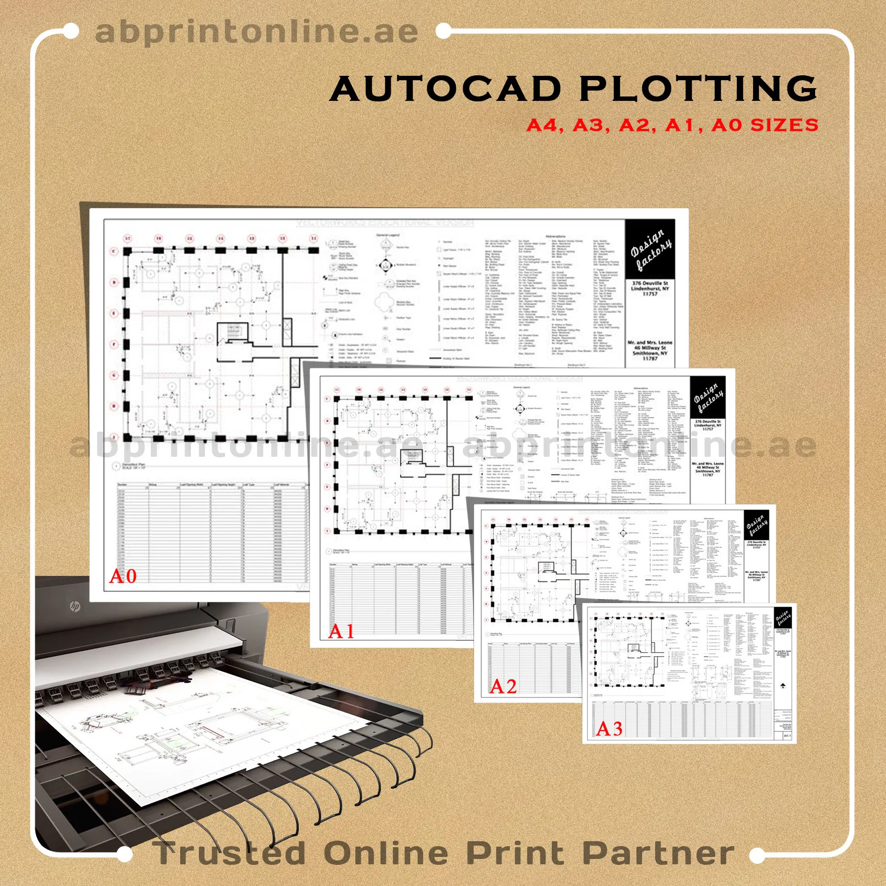AUTO CAD PLOTTING copy B/W PLOTTING - STANDARD - Image 1
