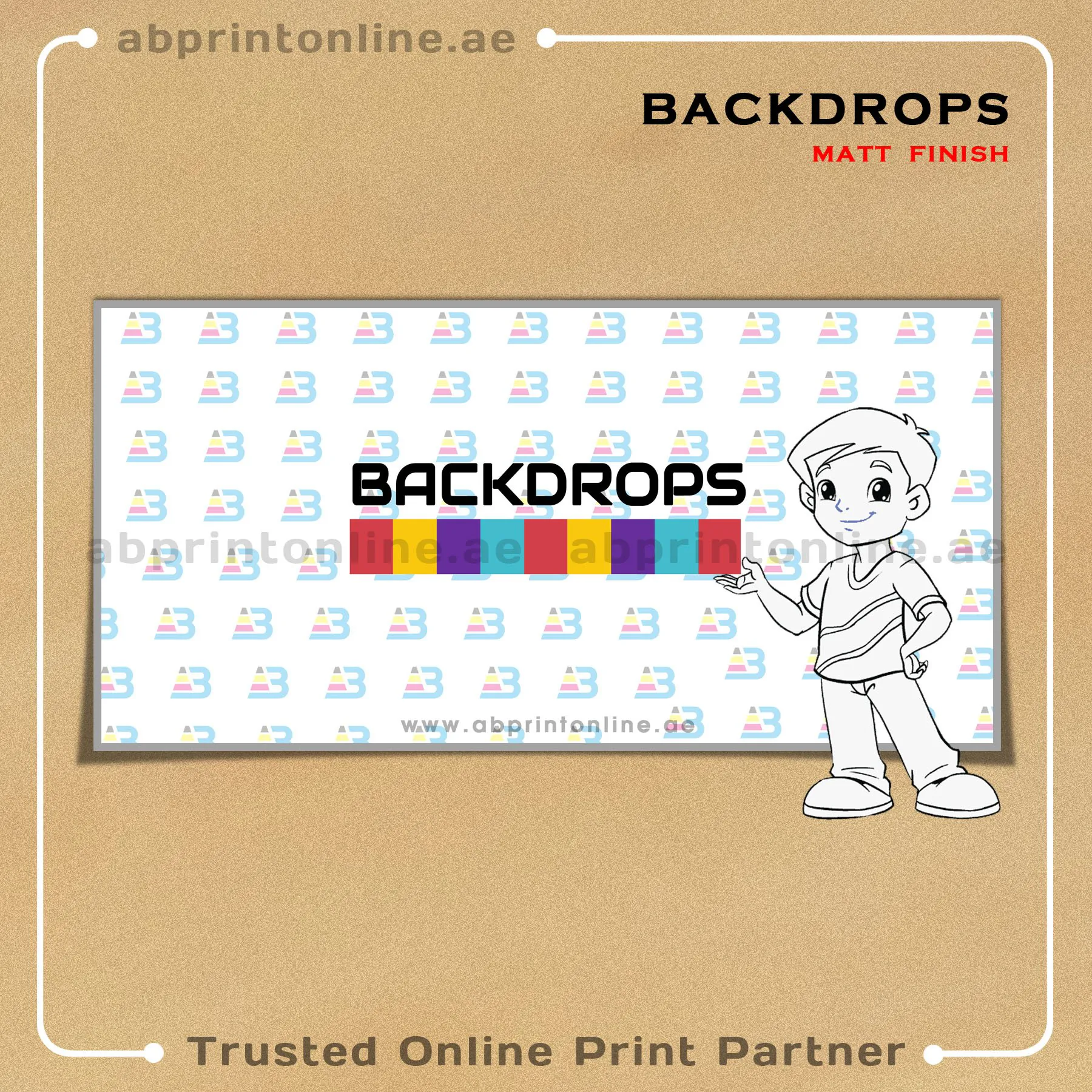 BACKDROP BANNER PRINTING - Image 1