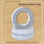 DOUBLE SIDED TISSUE TAPE WHITE 24mm
