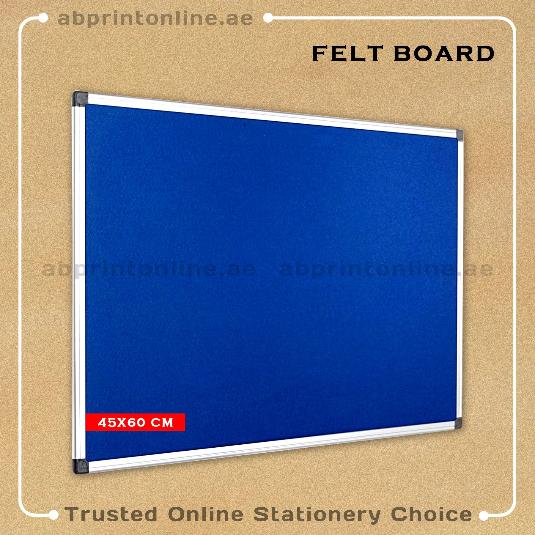 FELT BOARD 45X60CM - Image 1