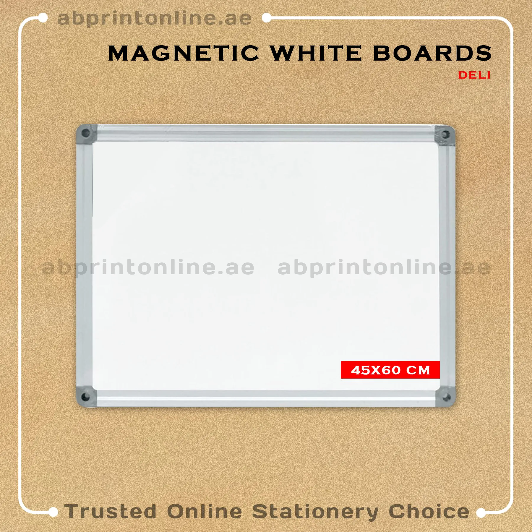 WHITE BOARD 45X60CM - Image 1