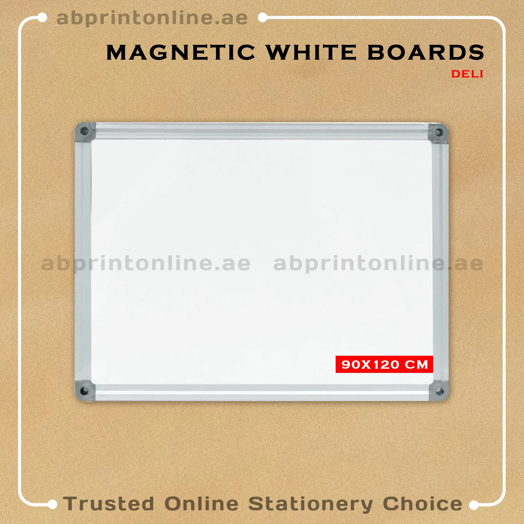 WHITE BOARD 90X120CM - Image 1