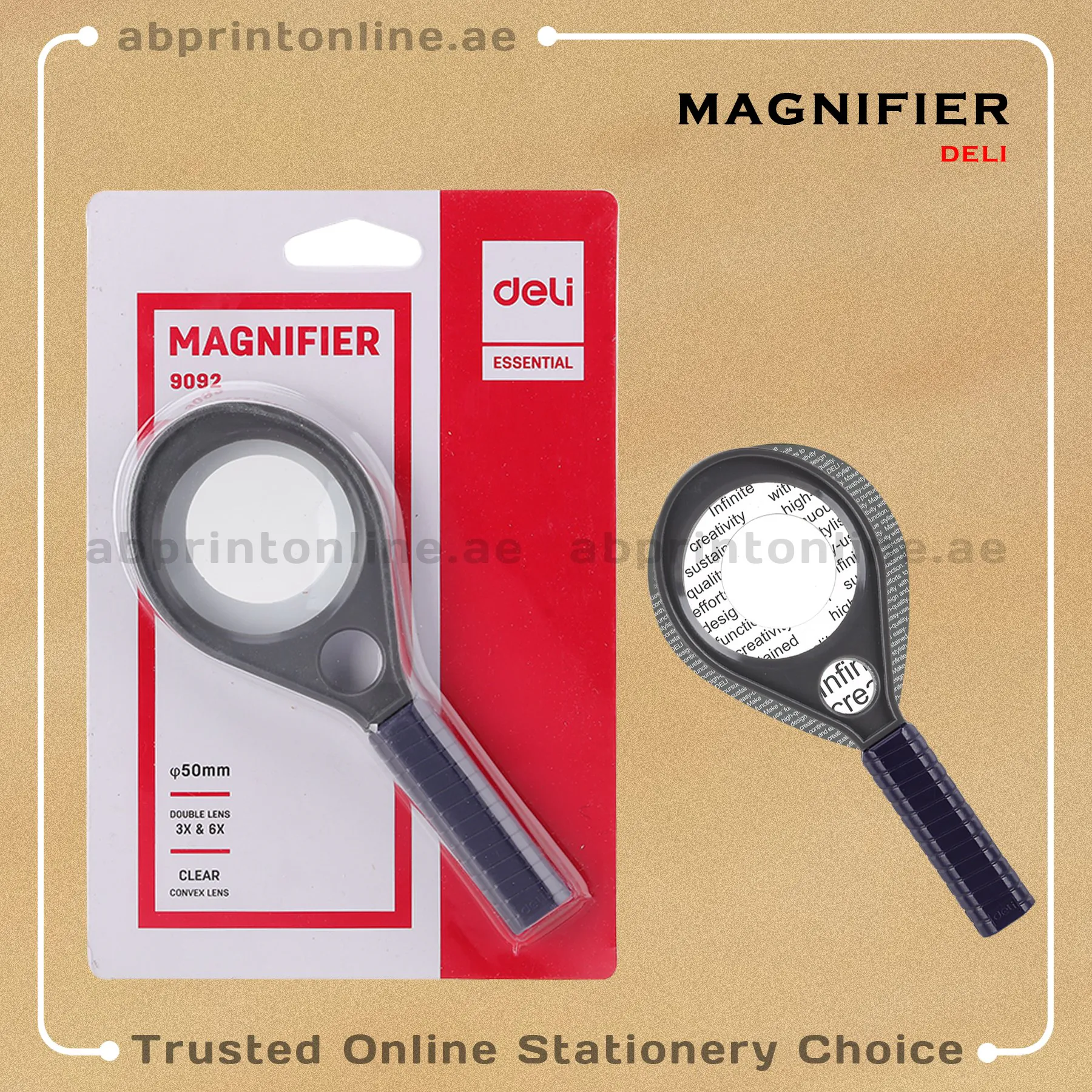 Magnifier Deli 50mm.jpg BIOFOCAL MAGNIFIER-50mm - Image 1
