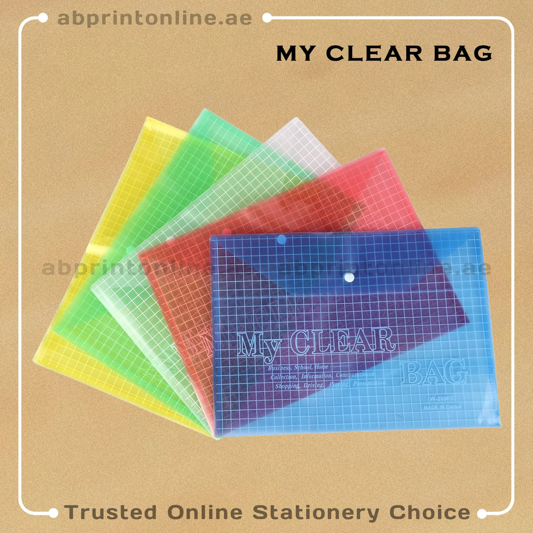 MY CLEAR BAG BIG & SMALL - Image 1