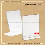 SIGN HOLDER A5