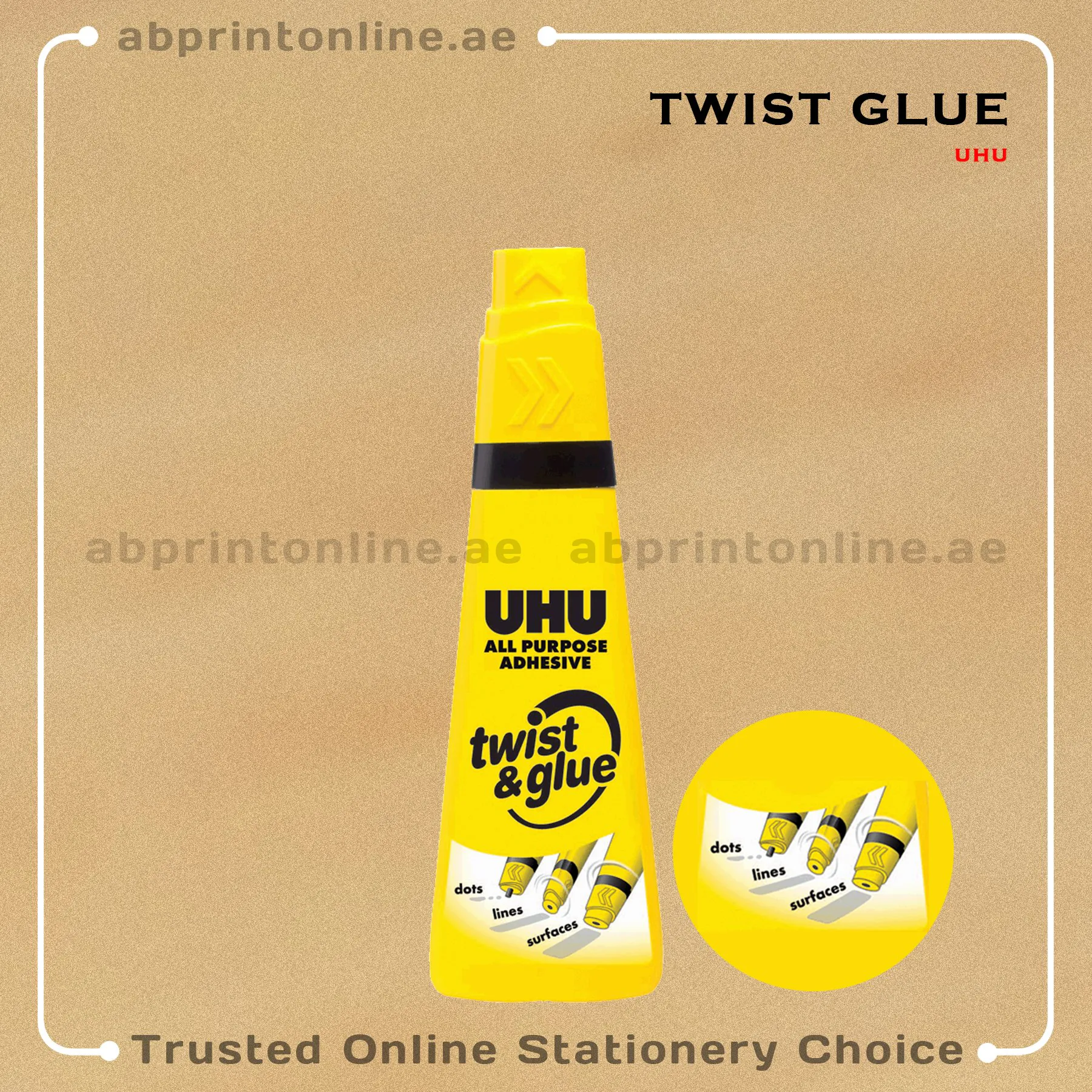 UHU TWIST & GLUE 90ML - Image 1