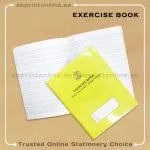 SADAF A5 TWO LINE WT LEFT MARGIN PINK  EXERCISE  BOOK 200 PAGES
