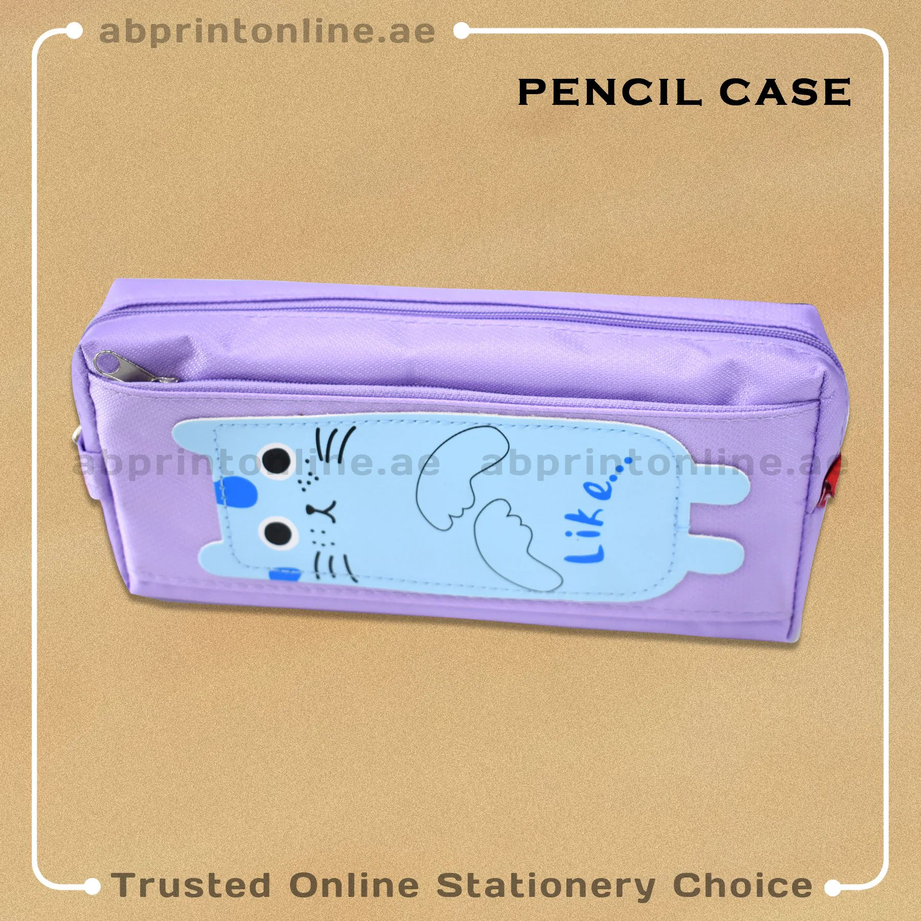 PENCIL CASE  CHARACTER DESIGN CAT - Image 1