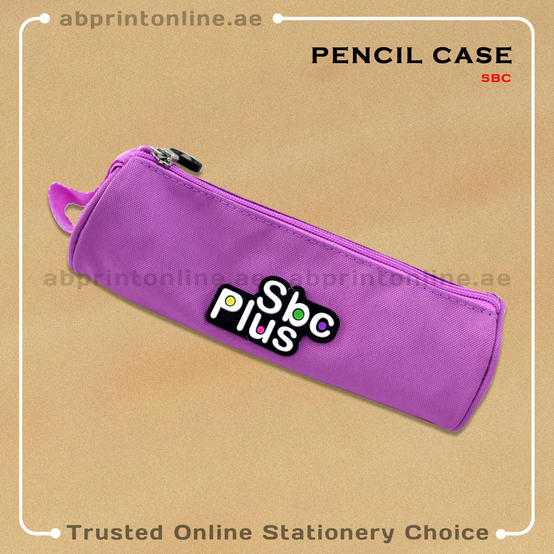 SBC PLUS PENCIL CASE PURPLE - Image 1