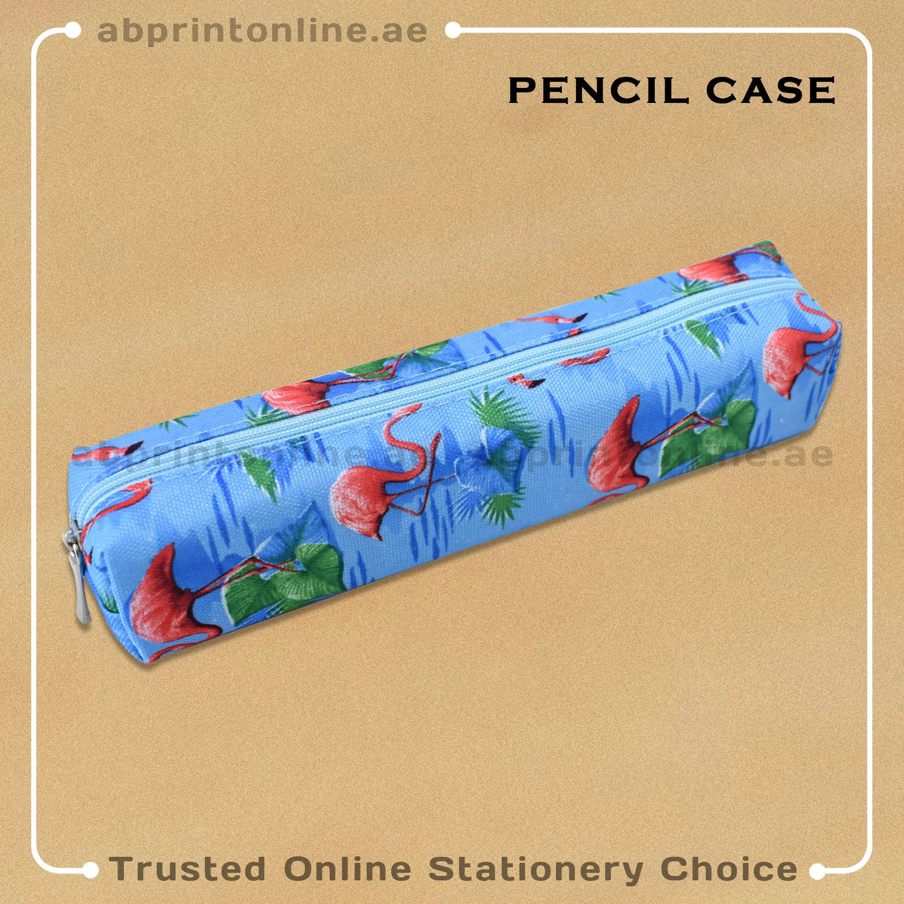 3392_1 PENCIL CASE NARROW DESIGN FLEMINGO - Image 1