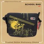 SBC SIDE SHOULDER SCHOOL/COLLEGE YELLOW DESIGN BAG