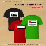 COLOR T-SHIRT PRINTING