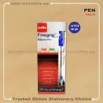 CELLO FINE GRIP BLUE BALL  PEN PKT/12PCS