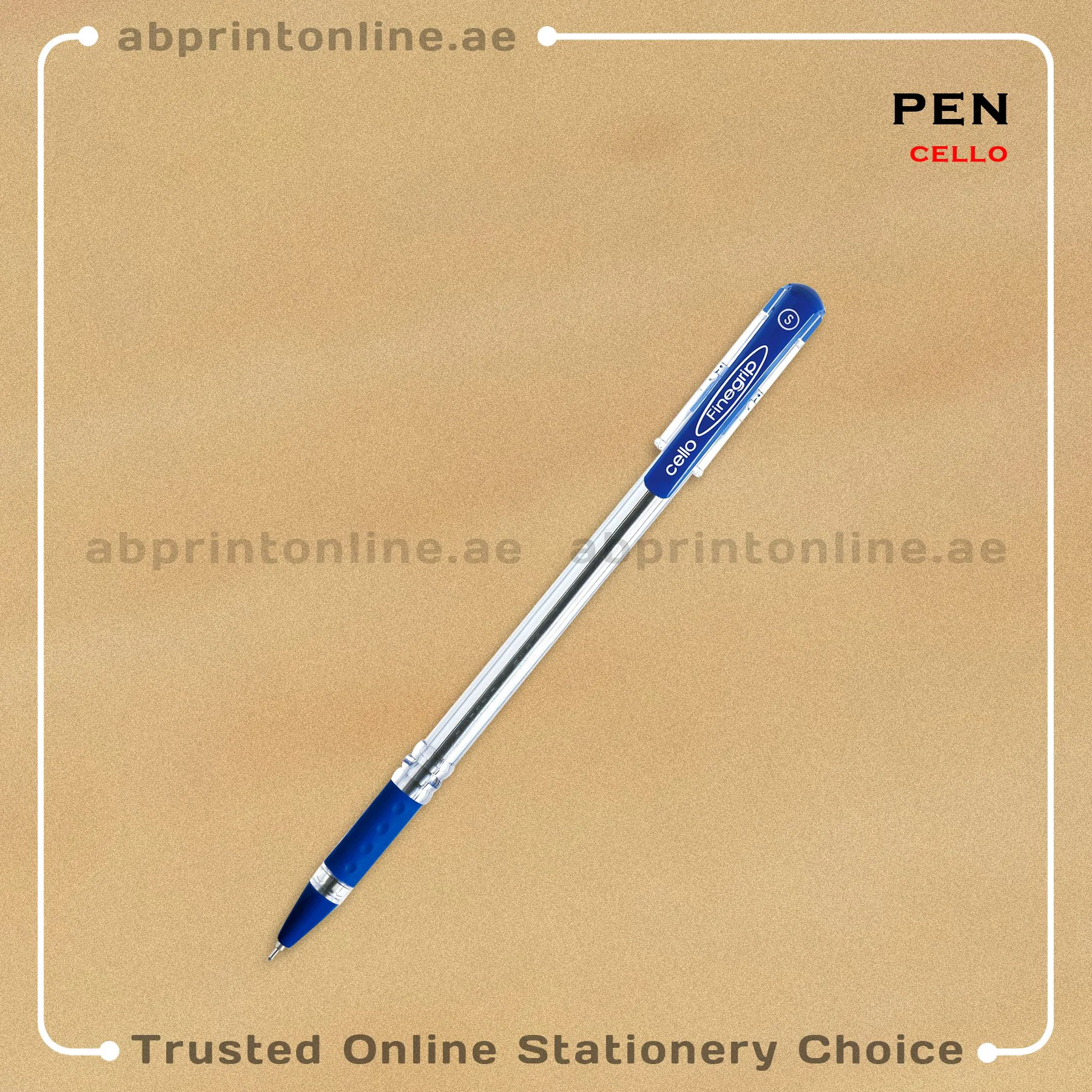 CELLO FINEGRIP PEN BLUE BALL PEN PCS/1 - Image 1