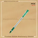 CELLO FINEGRIP PEN GREEN BALL PEN PCS/1