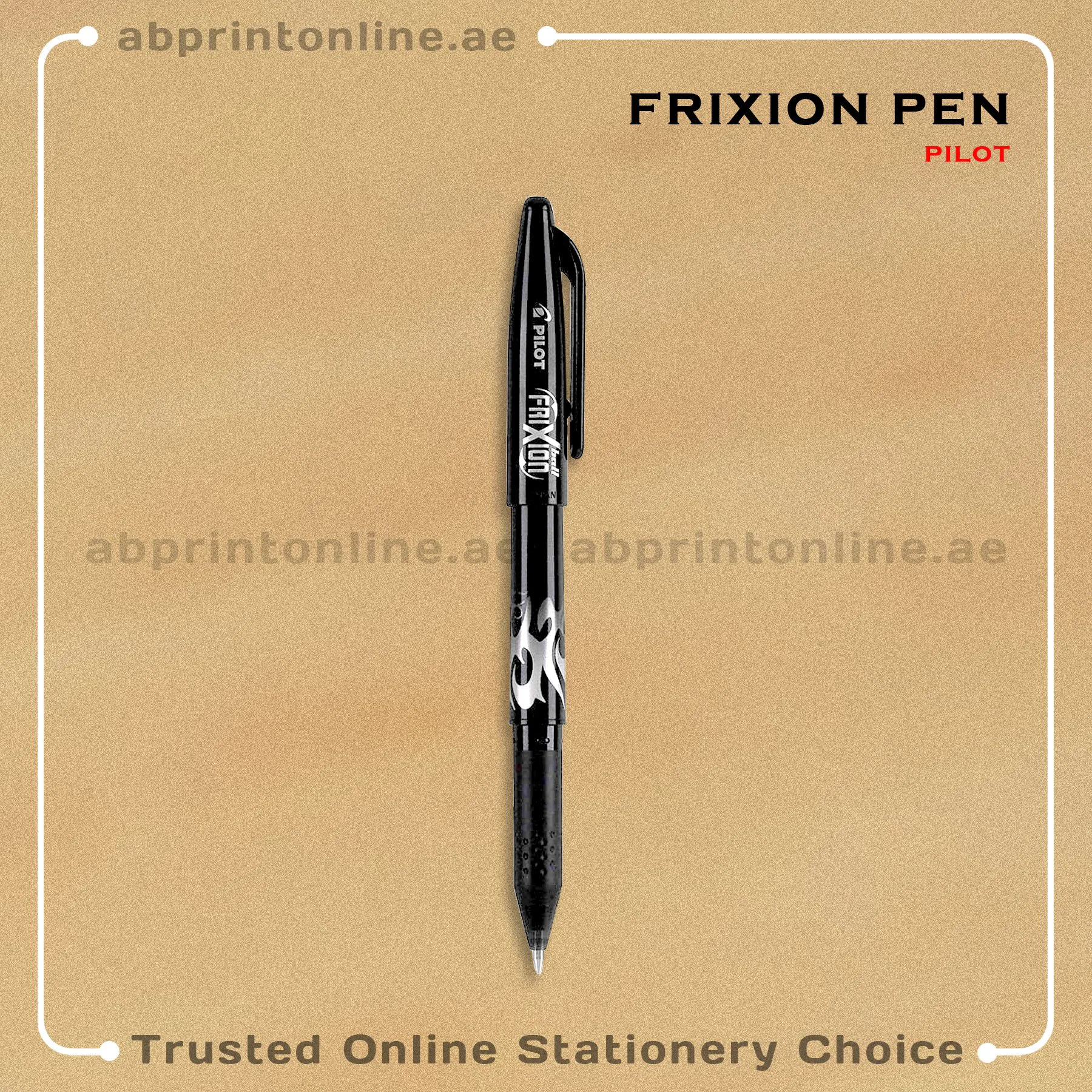 FrixionPenPilotBlackNormal PILOT FRIXTION ERASABLE BLACK PEN PCS/1 - Image 1