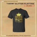 T-SHIRT GLITTER PLOTTING