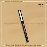 PILOT HI-TECPOINT  V7 BLACK  ROLLERBALL PEN PKT/1PCS