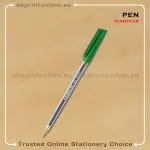 STEADLER  STICK 430M BALL POINT GREEN PEN PCS/1