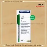 STEADLER  STICK 430M BALL POINT GREEN PEN PKT/10PCS