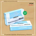 UNI COMPO ULTRA FINE GREEN PEN  0.3MM PKT/12