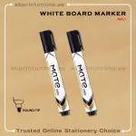 DELI REFILLABLE ROUND TIP WHITEBOARD BLACK MARKER PCS/1