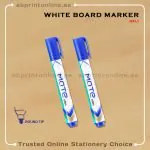 DELI REFILLABLE ROUND TIP WHITEBOARD BLUE MARKER PCS/1