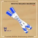 DELI CHISEL TIP WHITEBOARD BLUE MARKER PCS/1