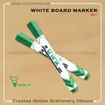 DELI ROUND TIP WHITEBOARD GREEN MARKER PCS/1