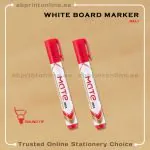 DELI REFILLABLE ROUND TIP WHITEBOARD RED MARKER PCS/1