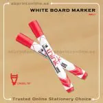 DELI CHISEL TIP WHITEBOARD RED MARKER PCS/1
