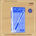 UNIBALL SN100 LAKNOCK BLUE  BALL POINT 0.7MM  PEN -PKT/12PCS