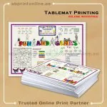 VOLUME TABLE MAT PRINTING