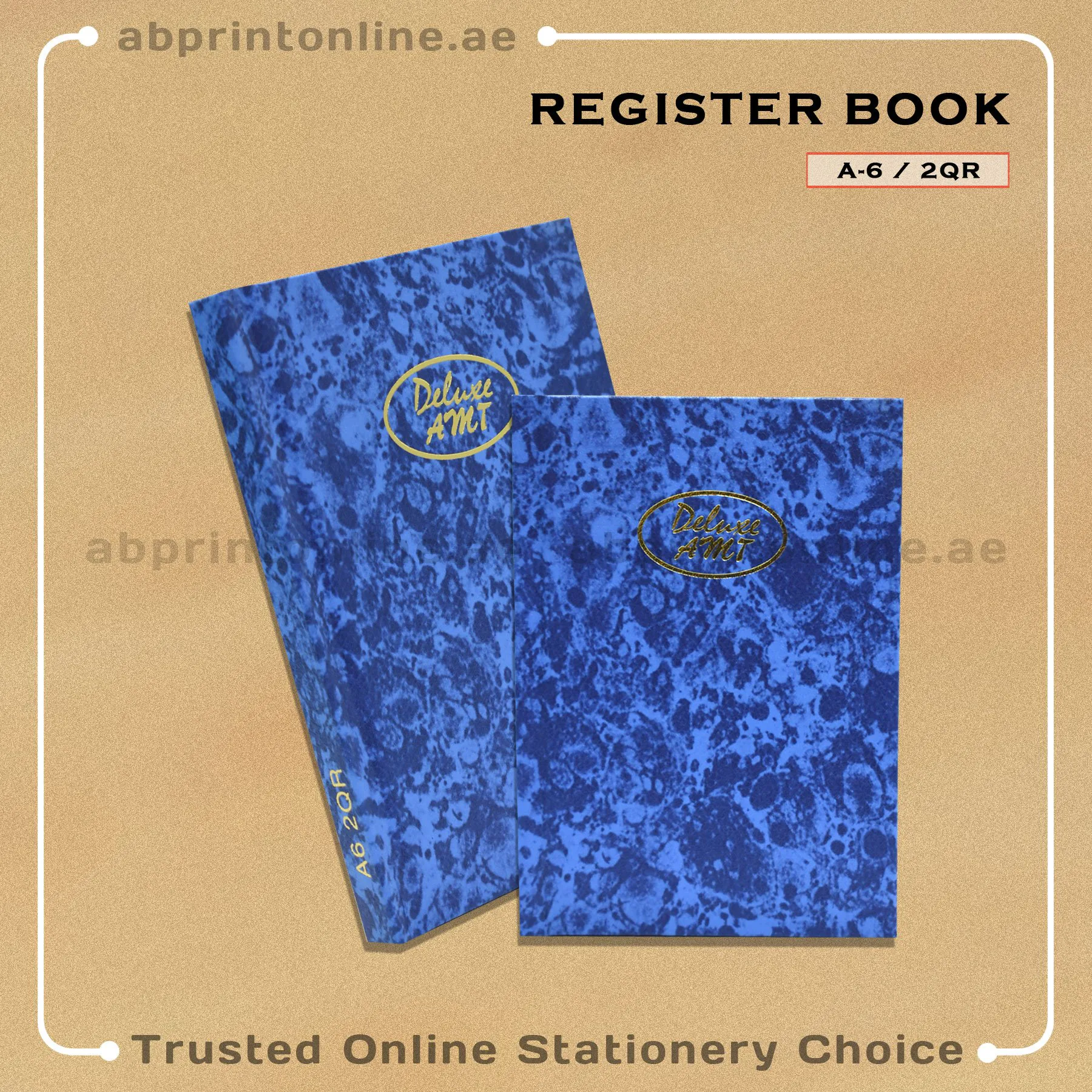 DELUXE RULED MANUSCRIPT A6 2QUIRE - Image 1