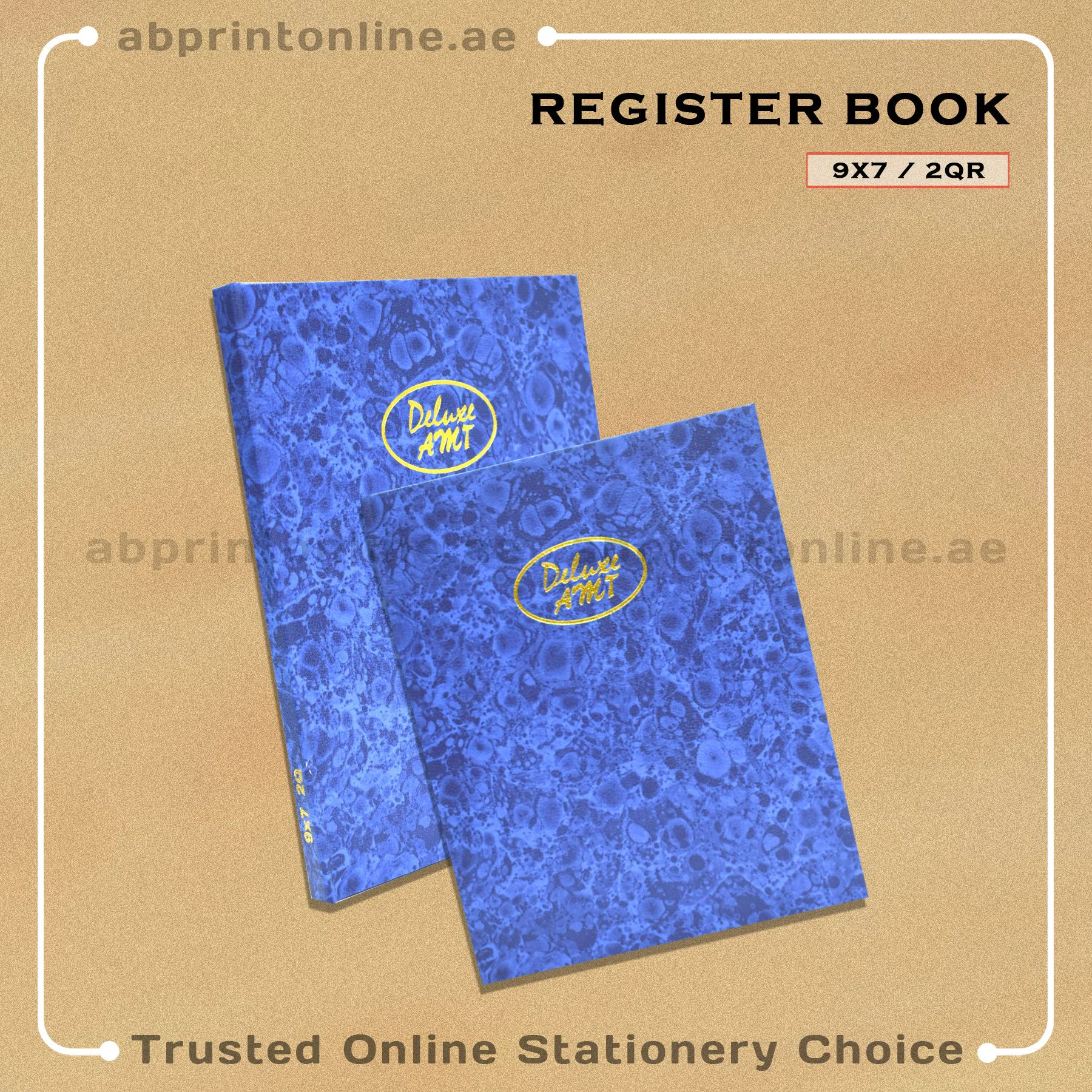 DELUXE RULED MANUSCRIPT 9x7 2QUIRE - Image 1