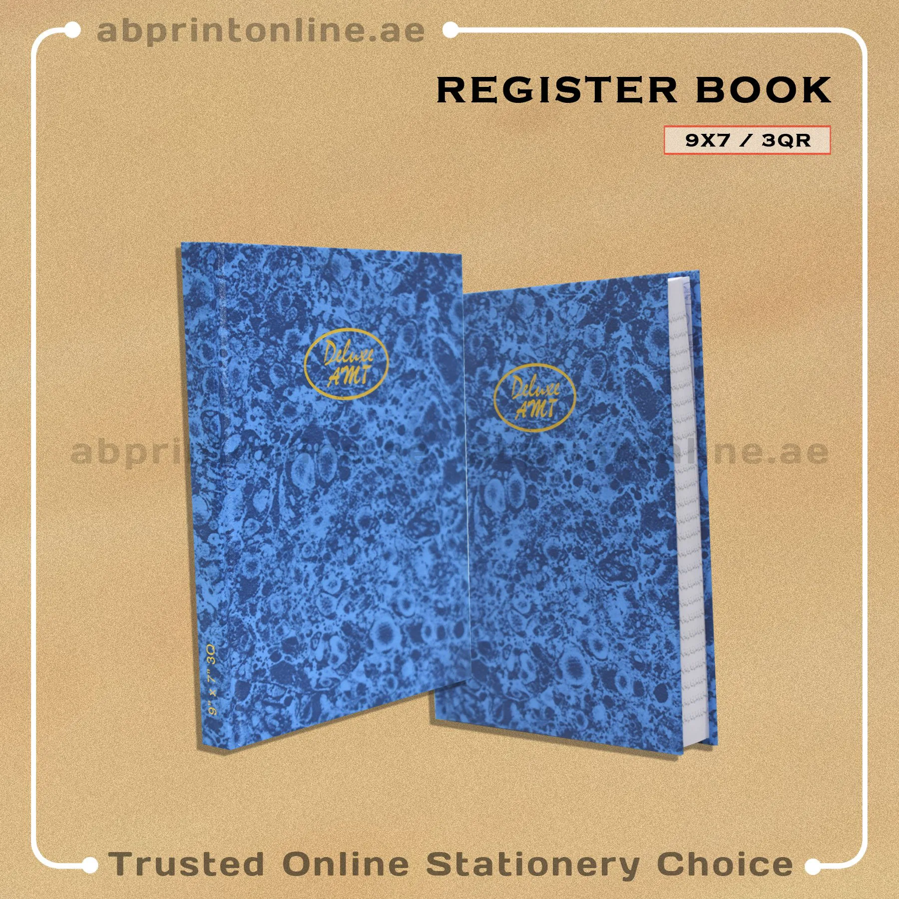 DELUXE RULED MANUSCRIPT 9x7 3QUIRE - Image 1
