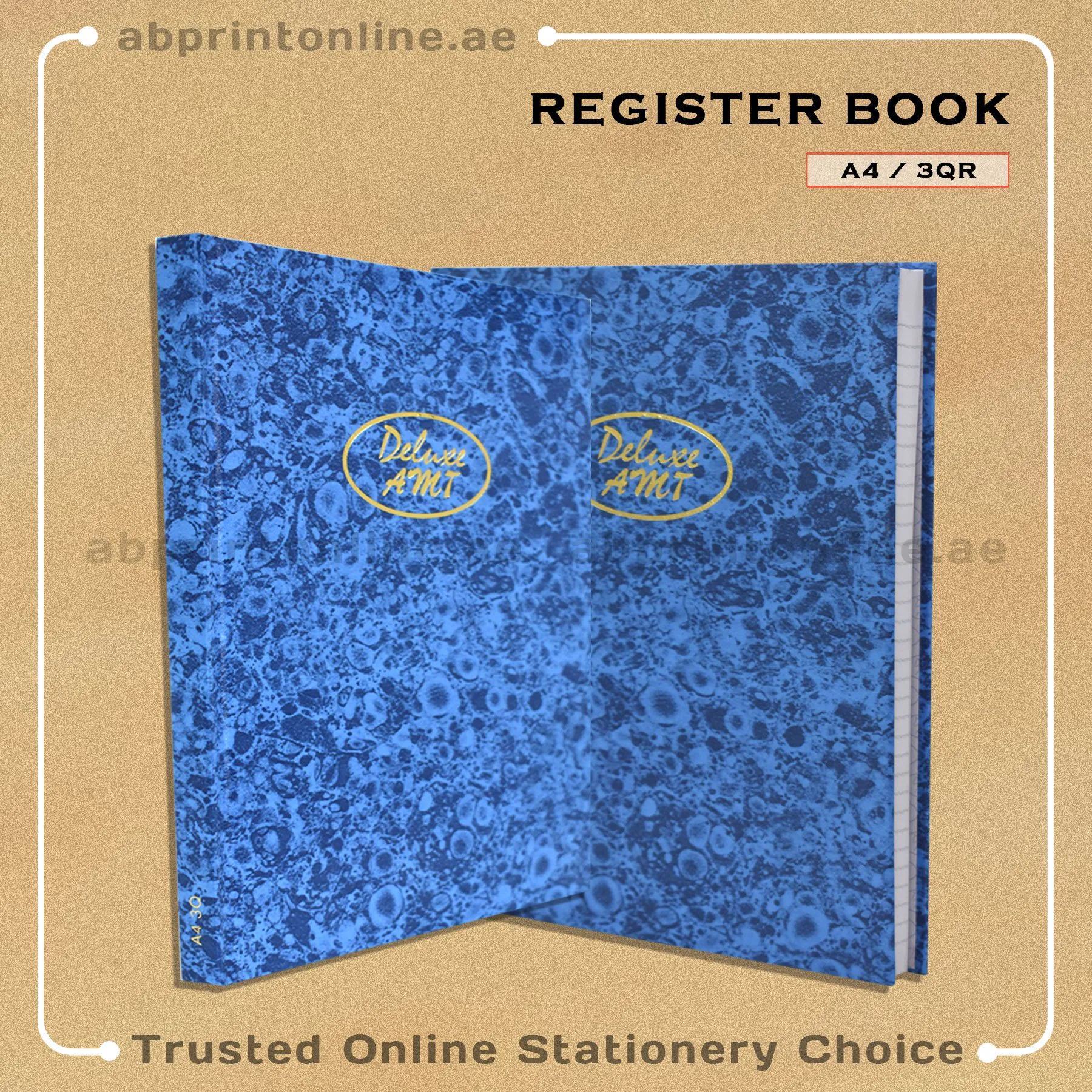 DELUXE RULED MANUSCRIPT A4 3QUIRE - Image 1