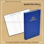 FIS MUSTER ROLL FOOLSCAP 2 QUIRE