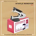 DELI MINI METAL STAPLER REMOVER BLACK