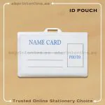 PARTNER ID CARD HOLDER CLEAR