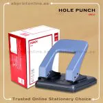 DELI HOLE PUNCH 0105, 15 SHEET CAPACITY BLUE COLOR