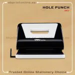 DELI HOLE PUNCH 0105, 15 SHEET CAPACITY WHITE COLOR