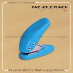 DELI 0111 MINI HOLE PUNCH 10 SHEETS CAPACITY BLUE COLOR