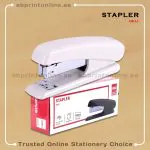 DELI 0312 HALFSTRIP STAPLER,20 SHEETS CAPACITY,WHITE COLOR